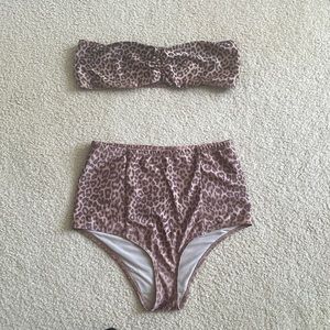 American apparel high waisted bikini